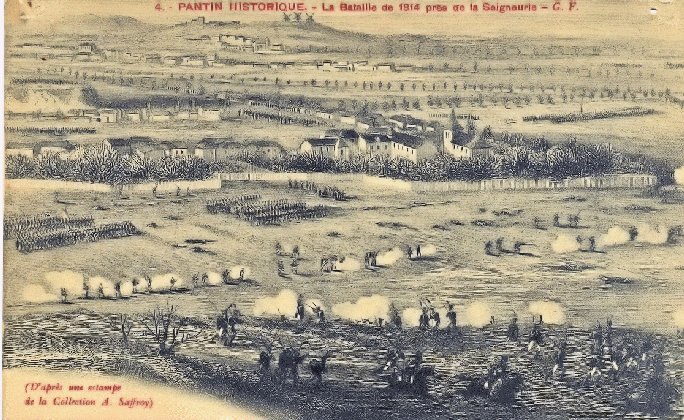 combat de Pantin en 1814