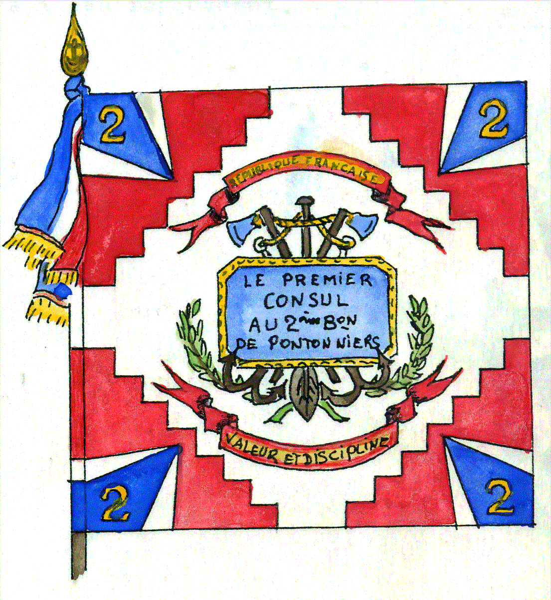 drapeau 1796