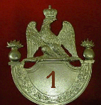 plaque de shako 1812