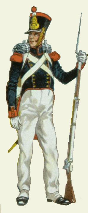 uniforme de pontonnier 1823